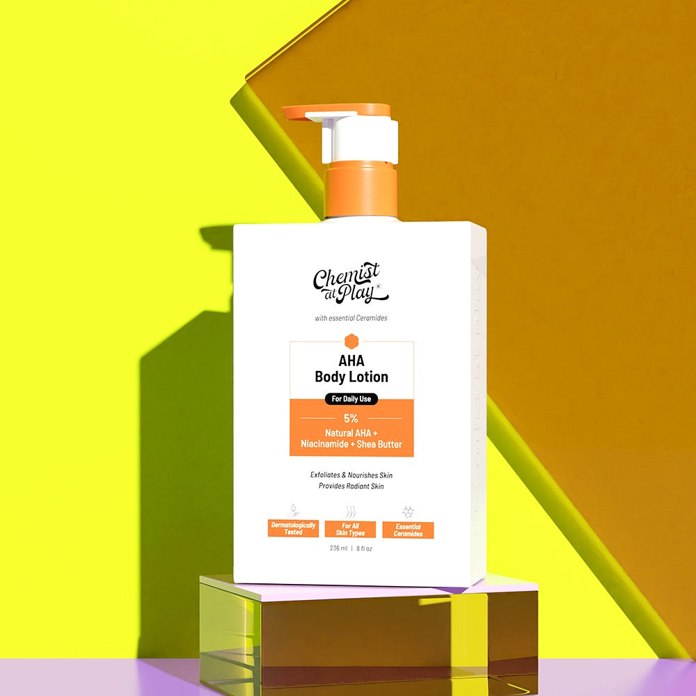 Chemist at Play AHA Body Lotion with Niacinamide & Shea Butter by inno ...