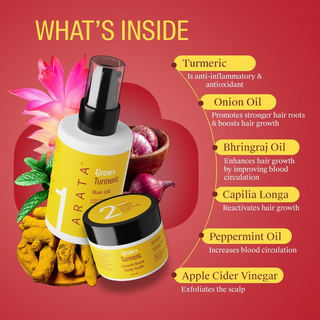 Arata HAIR GROWTH OIL WITH CAPILIA LONGA - 100ML_SilkRoutes_5