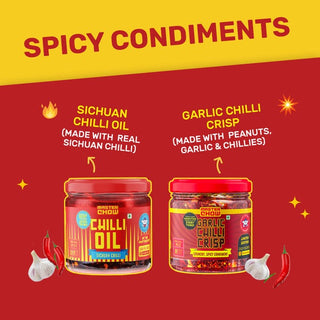 Asli Chinese Combo (2 Noodles, 3 Stir Fry Sauces,1 Chilli Oil,1 Garlic Chilli Crisp)_SilkRoutes_3