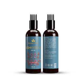Avimee Herbal Anti Grey Hair Super Saver Combo: Keshkrishna Hair Oil And Scalptone Grey Hair Serum_SilkRoutes_3