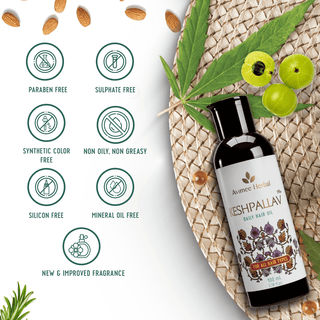 Avimee Herbal Keshpallav Plus Daily Hair Oil For Hair Growth_SilkRoutes_3