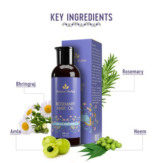 Avimee Herbal Rosemary Hair Oil For Hair Growth_SilkRoutes_5