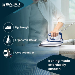 Bajaj Stainless Steel Majesty DX-11 1000 Watts Dry Iron