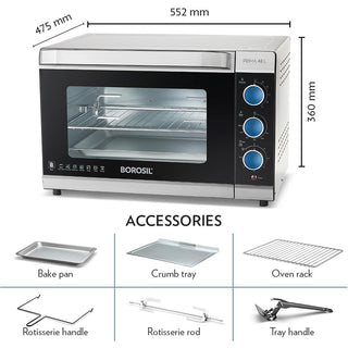 Borosil_Prima_48_L_Oven_Toaster_Grill_Motorised_Rotisserie_Convection_Heating_6_Heating_Modes_Silver_SilkRoutes_3