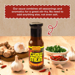 Chef Ranveer's Spicy Chowmein Kit (1 NOODLE, 1 COOKING SAUCE, 1 CHUTNEY)_SilkRoutes_4