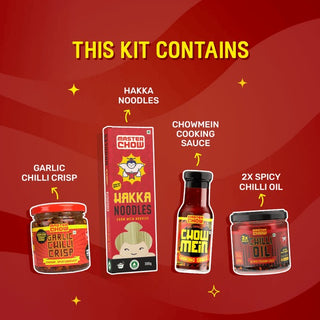 Chef's Special Garlic Noodle Kit (1 NOODLE, 1 COOKING SAUCE, 3 CONDIMENTS)_SilkRoutes_4
