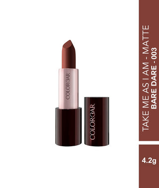 ColorbarTakeMeAsIAmVeganMatteLipstick_SilkRoutes_6