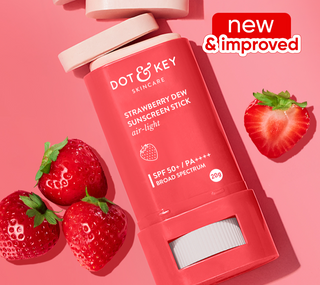 DOT & KEY Strawberry Dew Sunscreen Stick SPF 50+ PA++++(20gm)_silkroutes_1