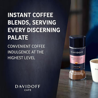 Davidoff Crema Intense Instant Coffee Powder, Bottle - 9/12 Intensity - 90 Gram_SilkRoutes_3