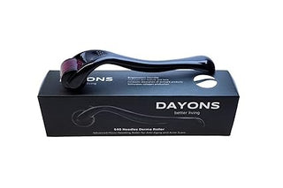 DayonsDermaRoller_0.25mm_0.5mm_1mm_1.5mm_2mm_with540TitaniumNeedlesForScalp_FaceandBeard_SilkRoutes_4