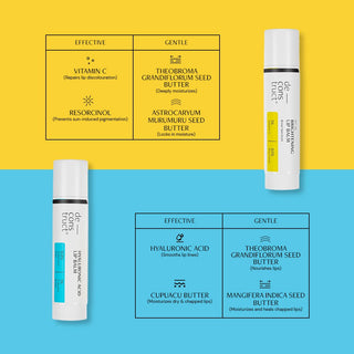 Deconstruct Day & Night Lip Care Duo | Brightening Lip Balm + Hyaluronic Acid Lip Balm_SilkRoutes_4