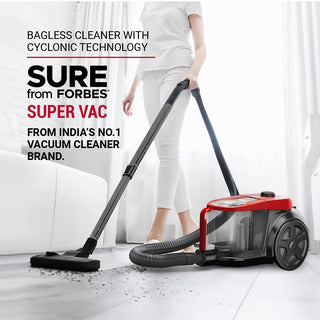 Eureka Forbes SuperVac 1600 Watts Powerful Suction,bagless Vacuum Cleaner