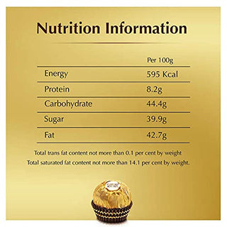 Ferrero Rocher, Exquisite Hazelnut and Milk Chocolate Premium Gift Box, 16 pieces (200 g)_SilkRoutes_4