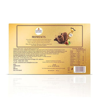 Ferrero Rocher Moments, Hazenut Flavor, 16 Pralines Pcs 92.8Gm_SilkRoutes_2