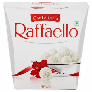 Ferrero Rocher Raffaello Coconut And Almond White Chocolate Truffles, 15 Piece Box 150Gm_SilkRoutes_1