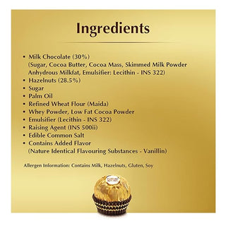 Ferrero Rocher T8, Hazelnut, 100 gram_SilkRoutes_4