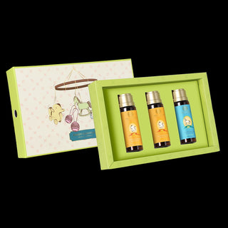 Forest Essentials Baby Care Mini Selection Gift Box Dasapushpadi - Gift set for Babies_SilkRoutes_1