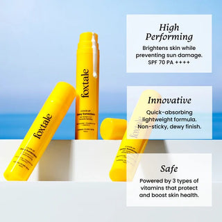 Foxtale SPF 70 Dewy Finish Sunscreen_SilkRoutes_3