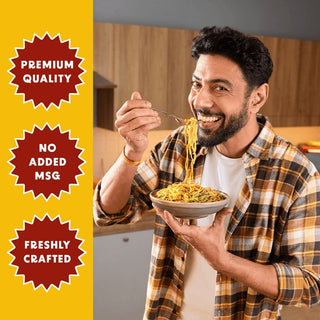 Garlic Crisp Noodle Pack (1 NOODLE, 1 COOKING SAUCE, 1 CRISP)_SilkRoutes_3