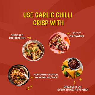 Garlic Crisp Noodle Pack (1 NOODLE, 1 COOKING SAUCE, 1 CRISP)_SilkRoutes_8
