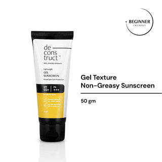 Gel Sunscreen For Oily Skin - SPF 55+ And PA+++ | Water Resistant Sunscreen_SilkRoutes_4