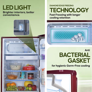 Haier165L_1Star_Direct-CoolSingleDoorRefrigerator_HED-171RS-P_RedMono__SilkRoutes_2