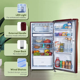 Haier165L_1Star_Direct-CoolSingleDoorRefrigerator_HED-171RS-P_RedMono__SilkRoutes_4