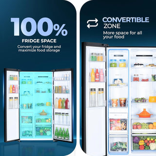 Haier602L_3Star_100_ConvertibleFridgeSpace_ExpertInverter_FrostFreeSidebySideRefrigerator_HRS-682KS_BlackSteel__SilkRoutes_2