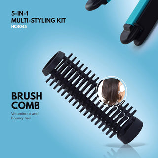 Havells5-in-1MultiStylingKit-Straightener_Curler_Crimper_ConicalCurler_VolumeBrush_SilkRoutes_10