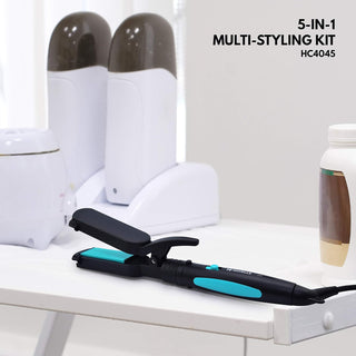 Havells5-in-1MultiStylingKit-Straightener_Curler_Crimper_ConicalCurler_VolumeBrush_SilkRoutes_13