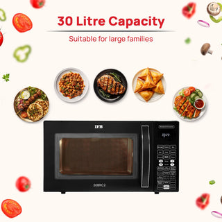IFB 30 L Convection Microwave Oven (30BRC2, Black) Standard