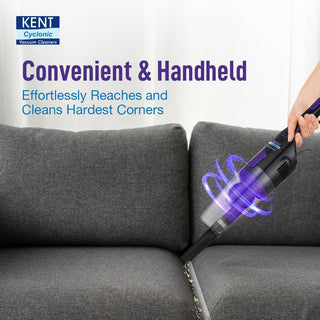 KENT Duster Vacuum Cleaner 600 W with HEPA Filter and Cyclone 5 Technology