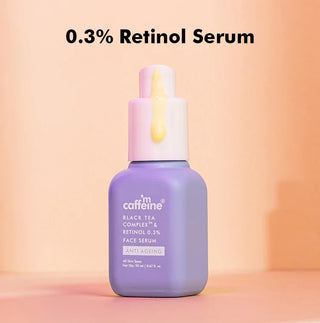 MCaffeine 0.3% Retinol & Black Tea Complex Anti-Ageing Face Serum - 20 ml_SilkRoutes_1