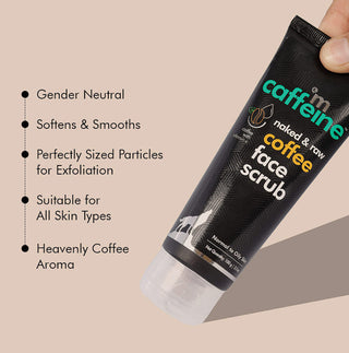 MCaffeine Coffee Face Scrub with Walnut - 100 g_SilkRoutes_3