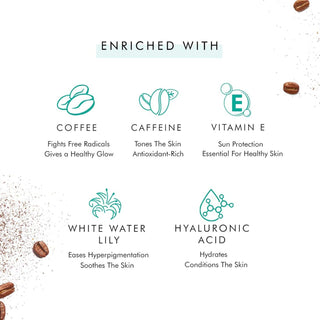 MCaffeine Coffee Face Serum for 72 Hrs Hydration with Hyaluronic Acid - 40ml_SilkRoutes_5