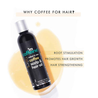 MCaffeine Coffee Scalp & Hair Oil - 200 ml | Lightweight & Non-Sticky_SilkRoutes_5