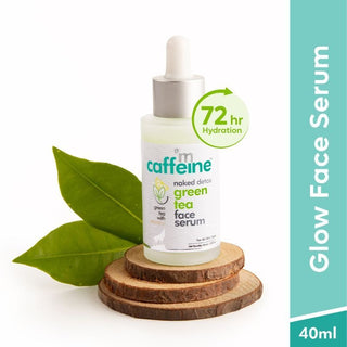 MCaffeine Green Tea Face Serum for 72 Hrs Hydration with Hyaluronic Acid - 40ml_SilkRoutes_5