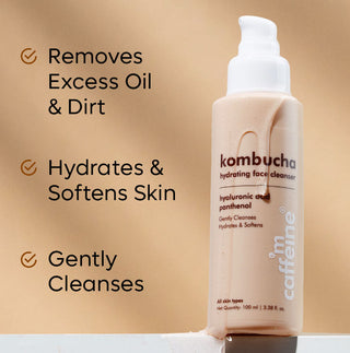 MCaffeine Kombucha Hydrating Face Cleanser with Hyaluronic Acid -100 ml_SilkRoutes_4