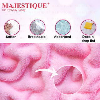 Majestique Mini Baby Towel Set Pack Of 4 - Color May Vary_SilkRoutes_4