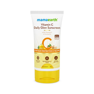Mamaearth Vitamin C Daily Glow Sunscreen (50 g)_SilkRoutes_1
