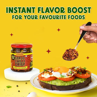 NEW Cup Noodles Combo with Garlic Chilli Crisp (100 GMS x 4 PACK, 1 Crisp)_SilkRoutes_4