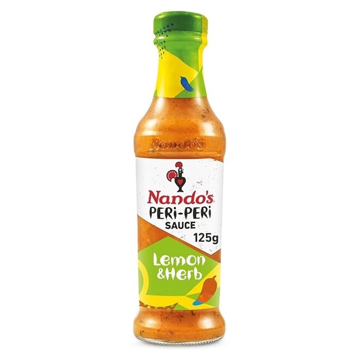 Nando's Lemon and Herb Peri Peri Sauce, 125G – SilkRoutes.co.in