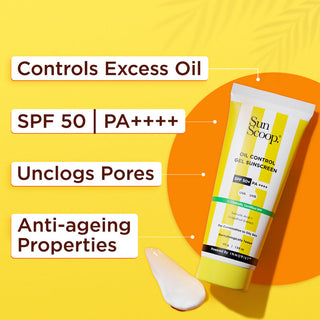 Oil Control Gel Based Sunscreen | SPF 50, PA++++ (45g)_SlkRoutes_2