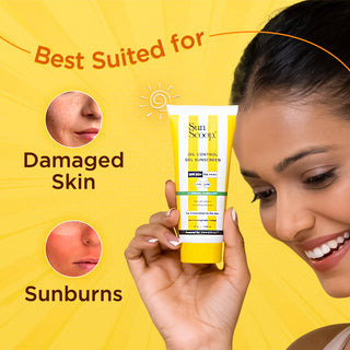 Oil Control Gel Based Sunscreen | SPF 50, PA++++ (45g)_SlkRoutes_3