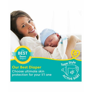 Pampers Active Baby Diapers New Born - 72 Pack_SilkRoutes_3