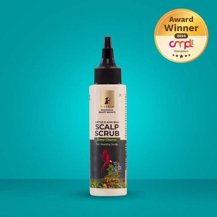 Pilgrim Patuá & AHA BHA Scalp Scrub – SilkRoutes.co.in