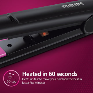 Philips Selfie Hair Straightener I Minimized Heat Damage with SilkPro Care