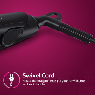 Philips Selfie Hair Straightener I Minimized Heat Damage with SilkPro Care