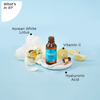 Pilgrim Vitamin C Night Serum (Oil-based) with Hyaluronic Acid & White Lotus (30 ml)_SilkRoutes_3