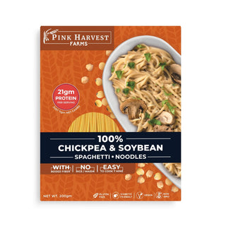 Pink Harvest 100% Chickpea & Soybean Spaghetti Noodles_SilkRoutes_1